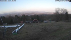 Spodní část sjezdovky