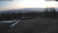 Spodní část sjezdovky