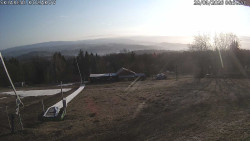 Spodní část sjezdovky