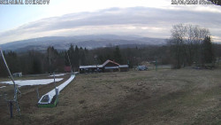 Spodní část sjezdovky