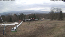 Spodní část sjezdovky