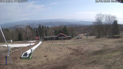 Spodní část sjezdovky