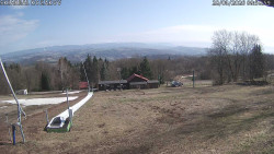 Spodní část sjezdovky