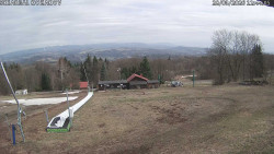 Spodní část sjezdovky