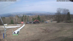 Spodní část sjezdovky