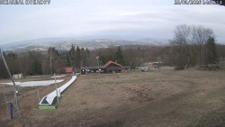 Spodní část sjezdovky