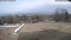 Spodní část sjezdovky