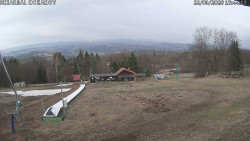 Spodní část sjezdovky