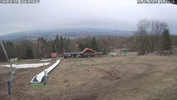 Spodní část sjezdovky