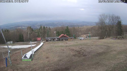 Spodní část sjezdovky