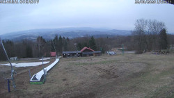 Spodní část sjezdovky