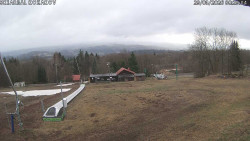 Spodní část sjezdovky