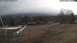 Spodní část sjezdovky