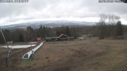 Spodní část sjezdovky