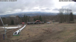 Spodní část sjezdovky