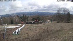 Spodní část sjezdovky