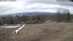 Spodní část sjezdovky