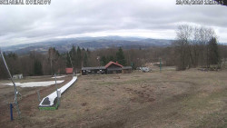 Spodní část sjezdovky