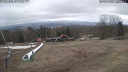 Spodní část sjezdovky