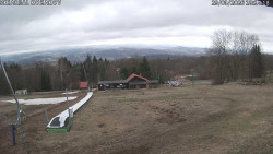 Spodní část sjezdovky