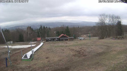 Spodní část sjezdovky