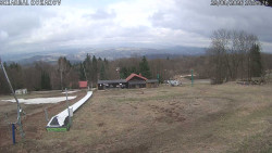 Spodní část sjezdovky