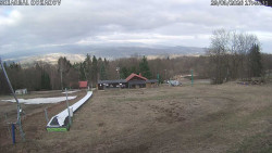 Spodní část sjezdovky