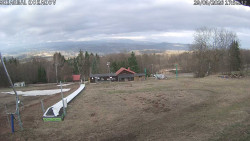 Spodní část sjezdovky