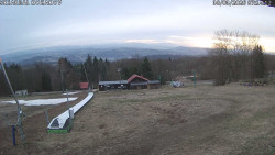 Spodní část sjezdovky