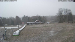 Spodní část sjezdovky