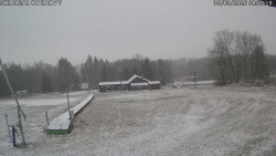 Spodní část sjezdovky