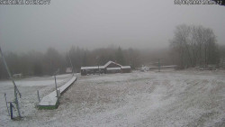 Spodní část sjezdovky