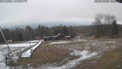 Spodní část sjezdovky