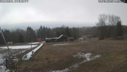 Spodní část sjezdovky