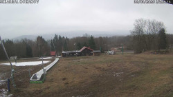 Spodní část sjezdovky