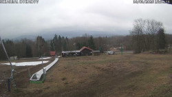 Spodní část sjezdovky