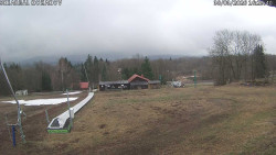 Spodní část sjezdovky