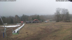 Spodní část sjezdovky