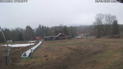 Spodní část sjezdovky