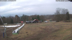 Spodní část sjezdovky