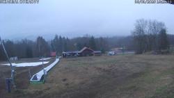 Spodní část sjezdovky