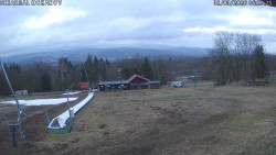 Spodní část sjezdovky