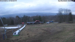 Spodní část sjezdovky