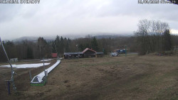 Spodní část sjezdovky