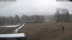 Spodní část sjezdovky