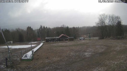 Spodní část sjezdovky