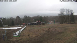 Spodní část sjezdovky