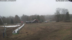 Spodní část sjezdovky