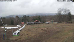 Spodní část sjezdovky