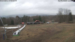 Spodní část sjezdovky